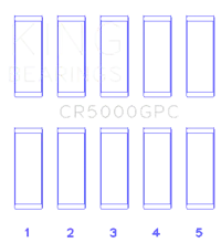 King Engine Bearings CR5000GPC