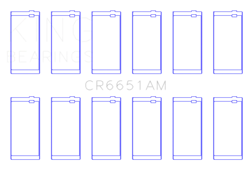 King Engine Bearings CR6651AM