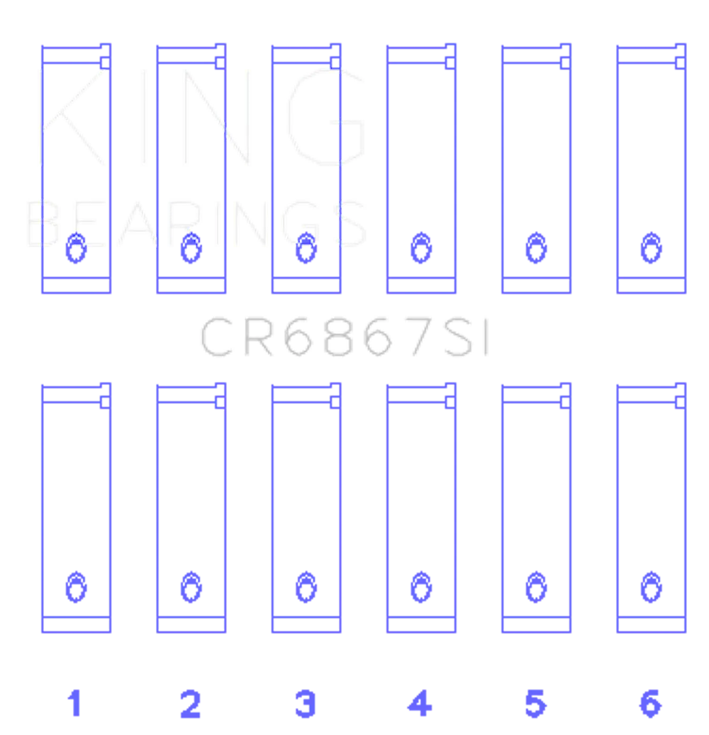 King Engine Bearings CR6867SI1.0