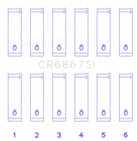 King Engine Bearings CR6867SI1.0