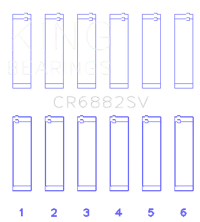King Engine Bearings CR6882SV