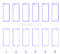 King Engine Bearings CR6887SV
