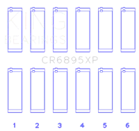King Engine Bearings CR6895XP0.5