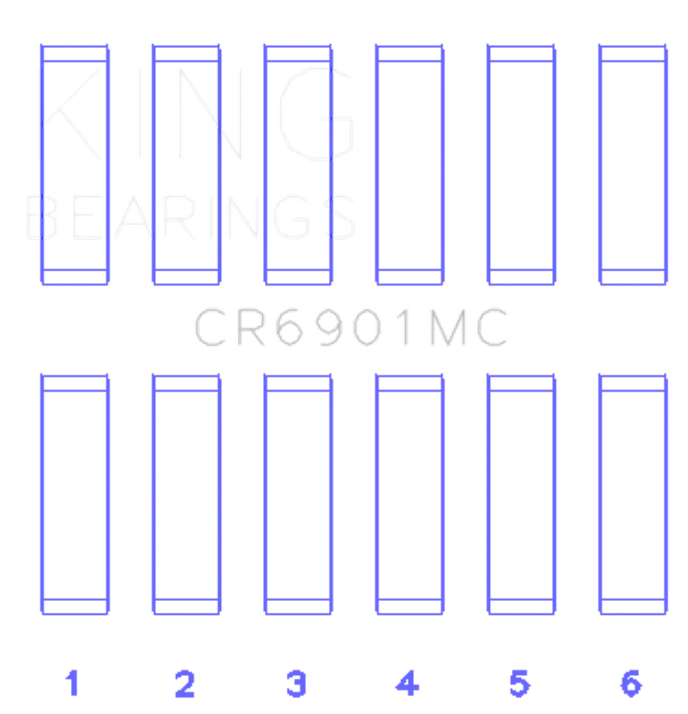 King Engine Bearings CR6901MC