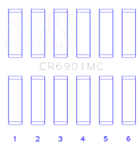 King Engine Bearings CR6901MC