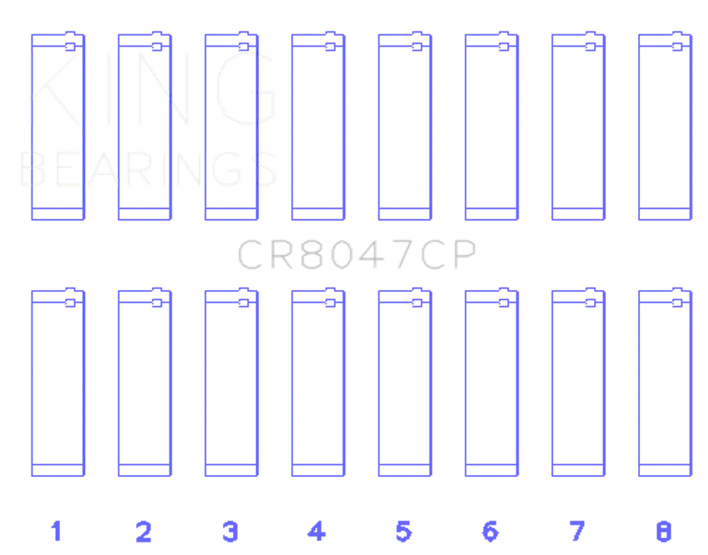 King Engine Bearings CR8047CP