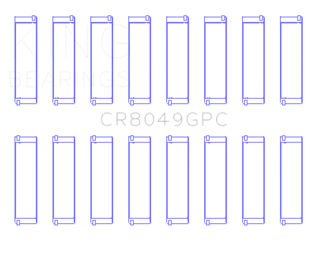 King Engine Bearings CR8049GPC