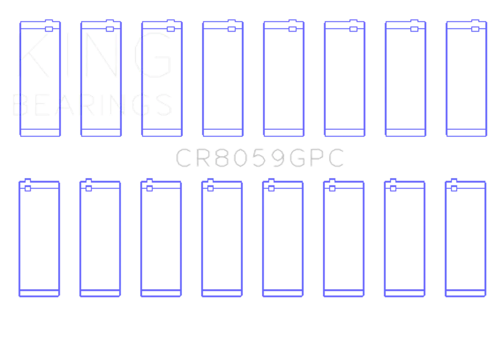 King Engine Bearings CR8059GPC