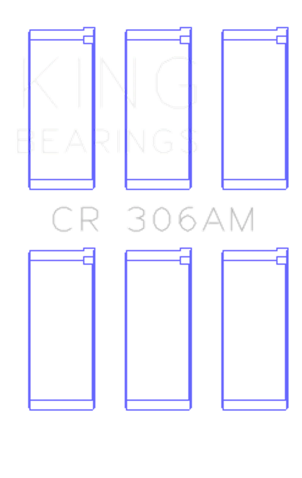 King Engine Bearings CR 306AMS.5