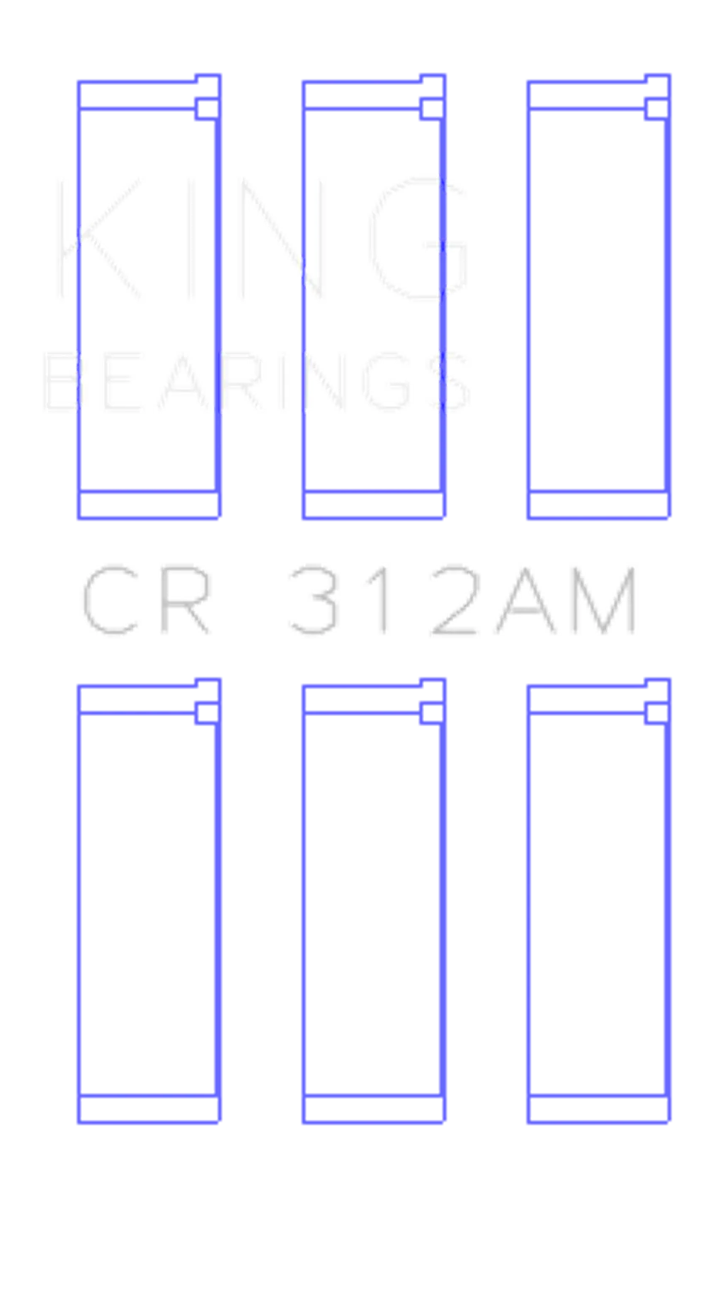King Engine Bearings CR 312AM1.0