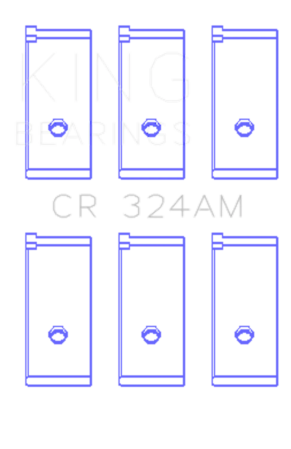 King Engine Bearings CR 324AM