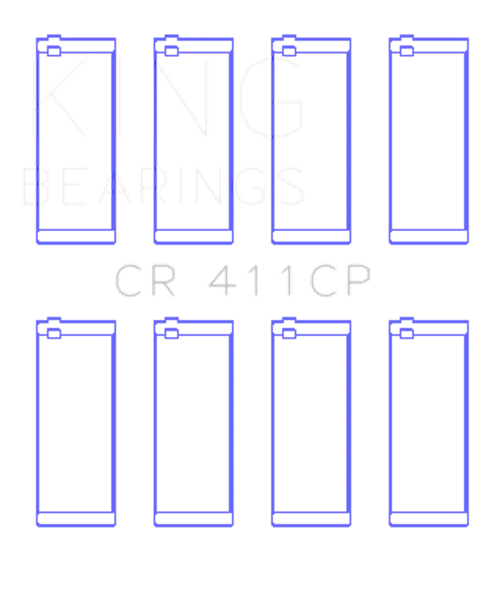 King Engine Bearings CR 411CP