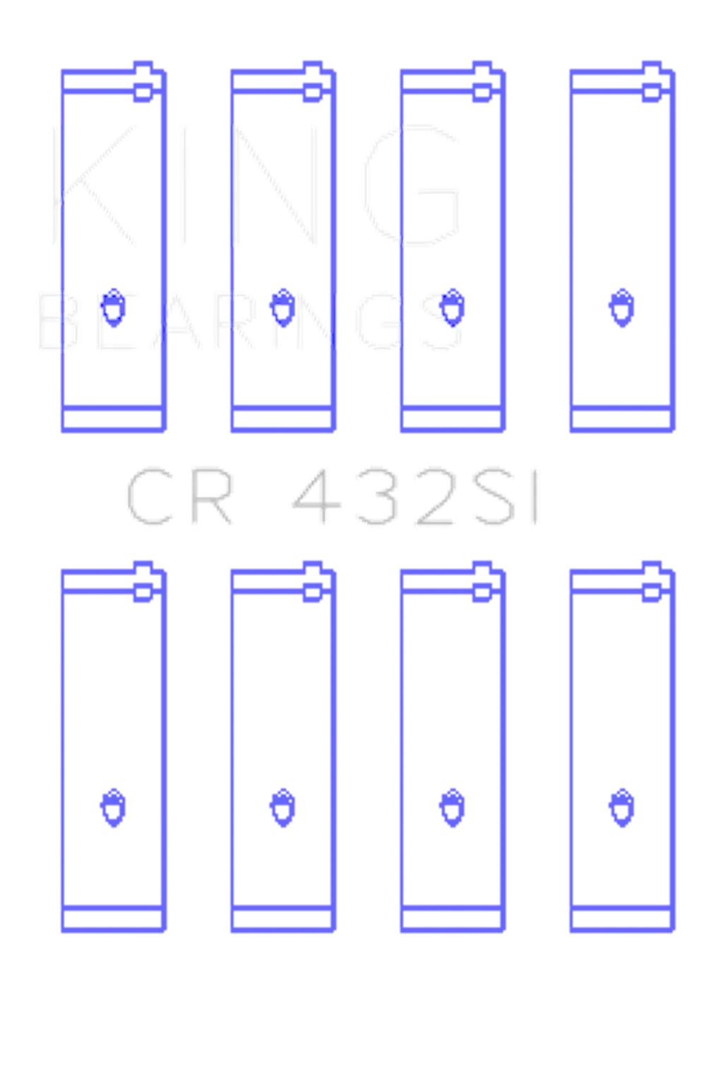King Engine Bearings CR 432SI