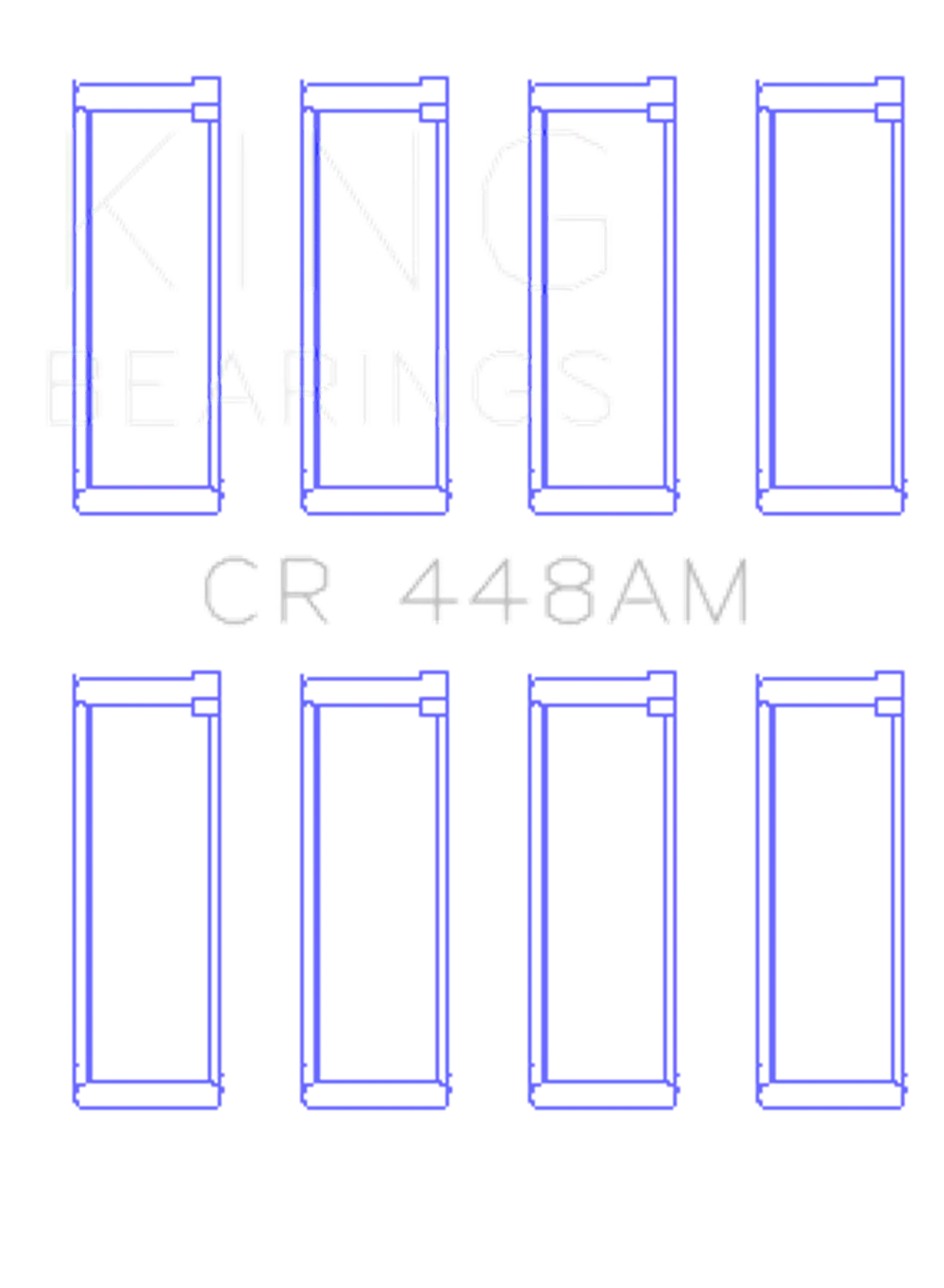 King Engine Bearings CR 448AM 010