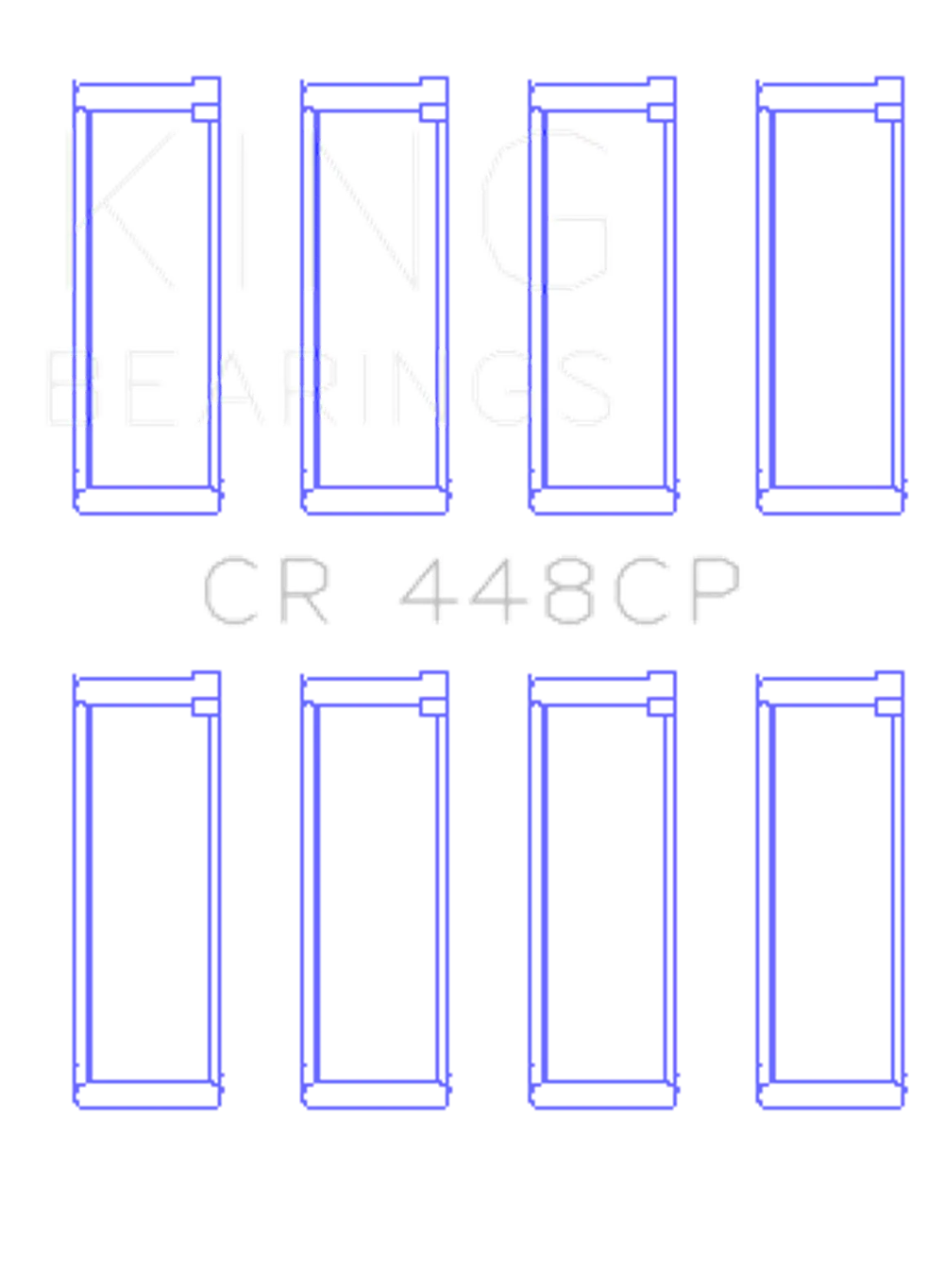 King Engine Bearings CR 448CP 010