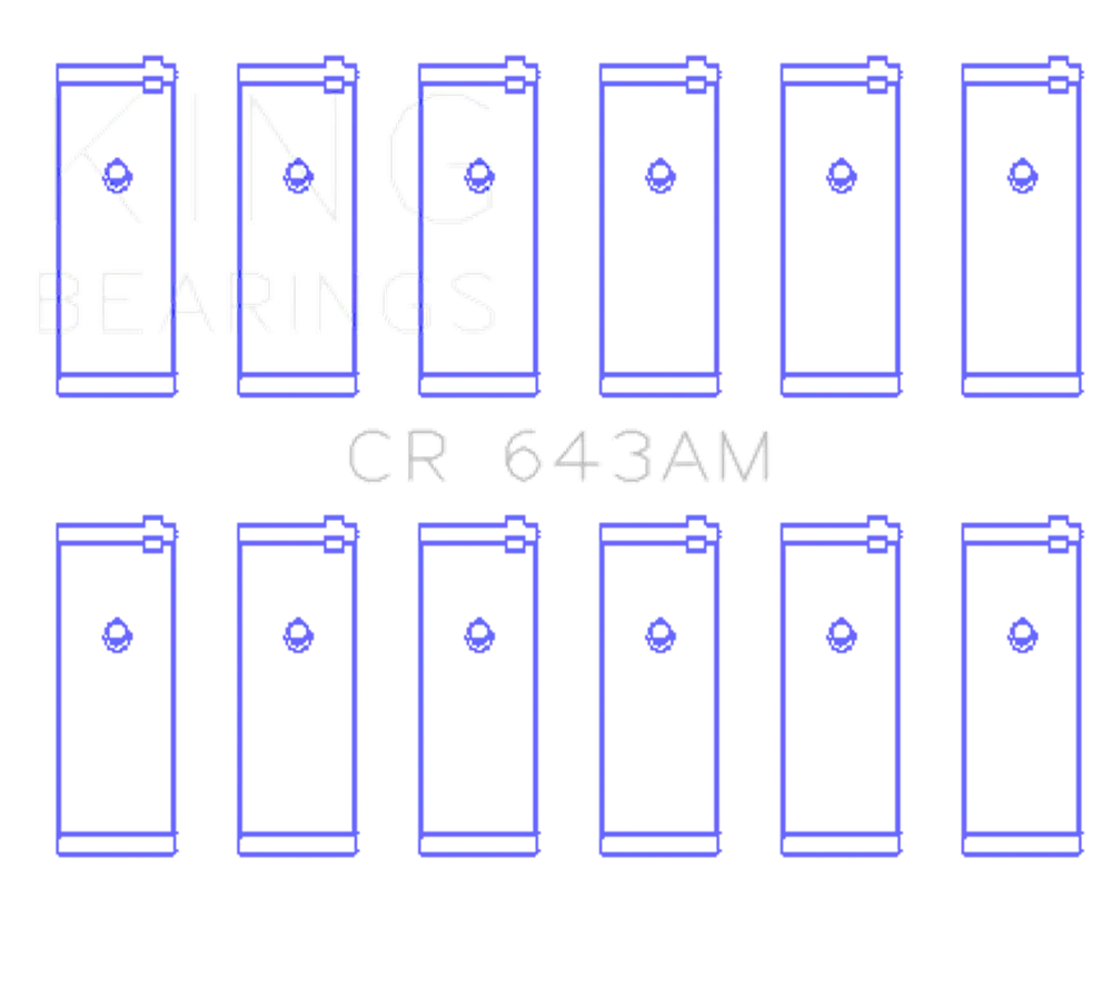 King Engine Bearings CR 643AM