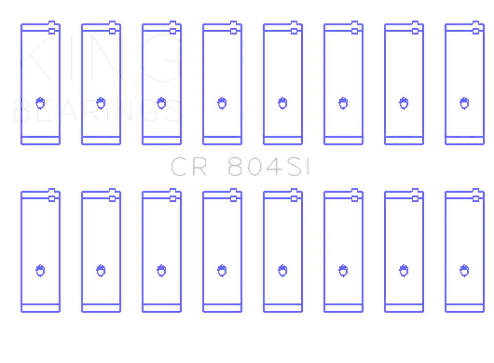 King Engine Bearings CR 804SI 050