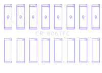King Engine Bearings CR 806TFC