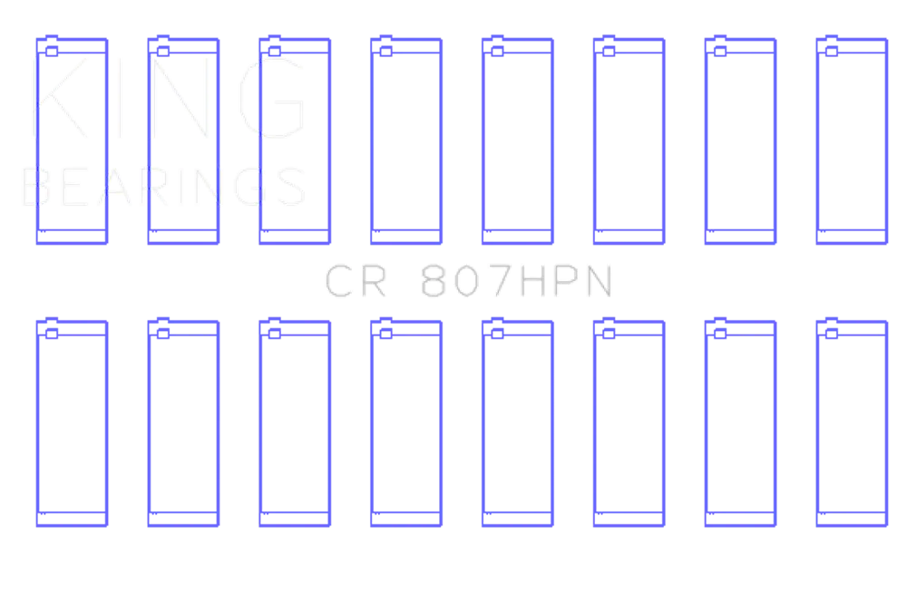 King Engine Bearings CR 807HPN