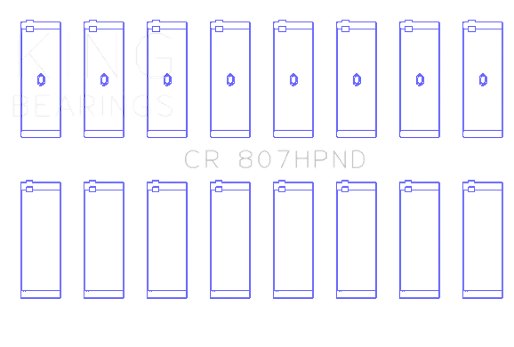 King Engine Bearings CR 807HPND 009
