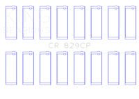 King Engine Bearings CR 829CP 001