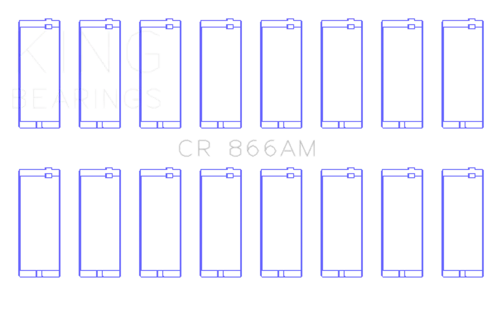 King Engine Bearings CR 866AM 010