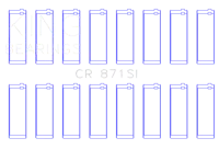 King Engine Bearings CR 871SI