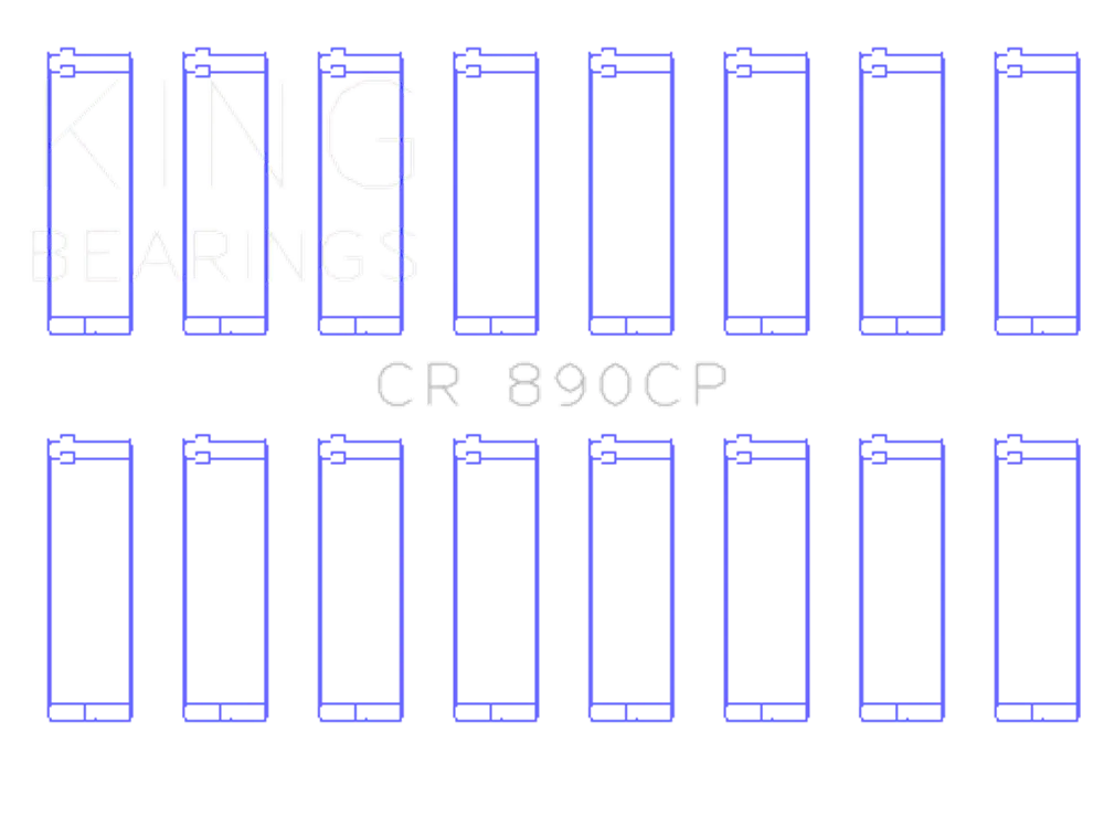 King Engine Bearings CR 890CP 040
