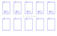 King Engine Bearings CS 543AM