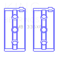 King Engine Bearings MB1335XP STD-2