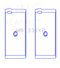 King Engine Bearings MB1336XP STD-1