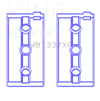 King Engine Bearings MB1337XP STD-1