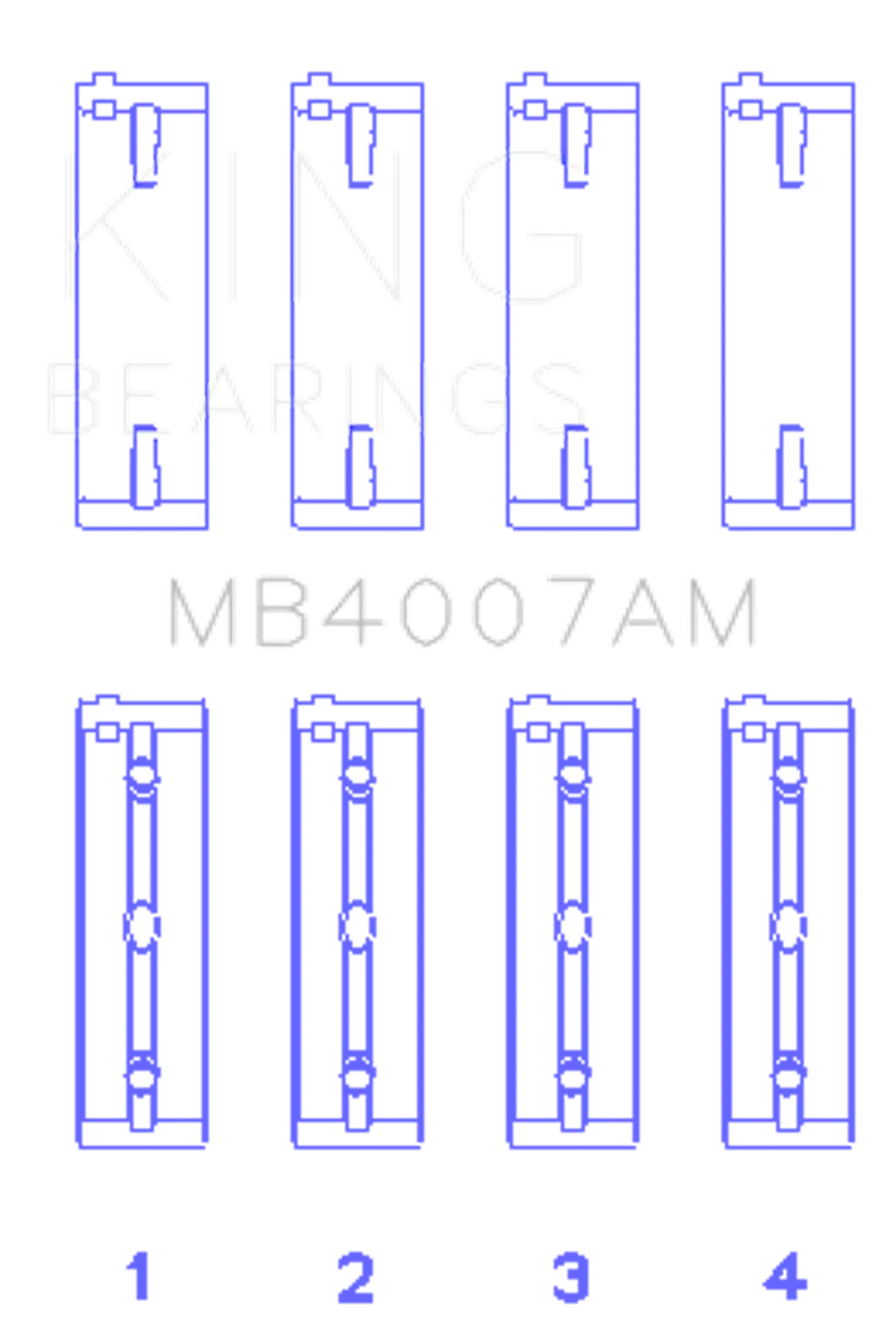 King Engine Bearings MB4007AM