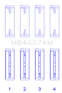 King Engine Bearings MB4007AM