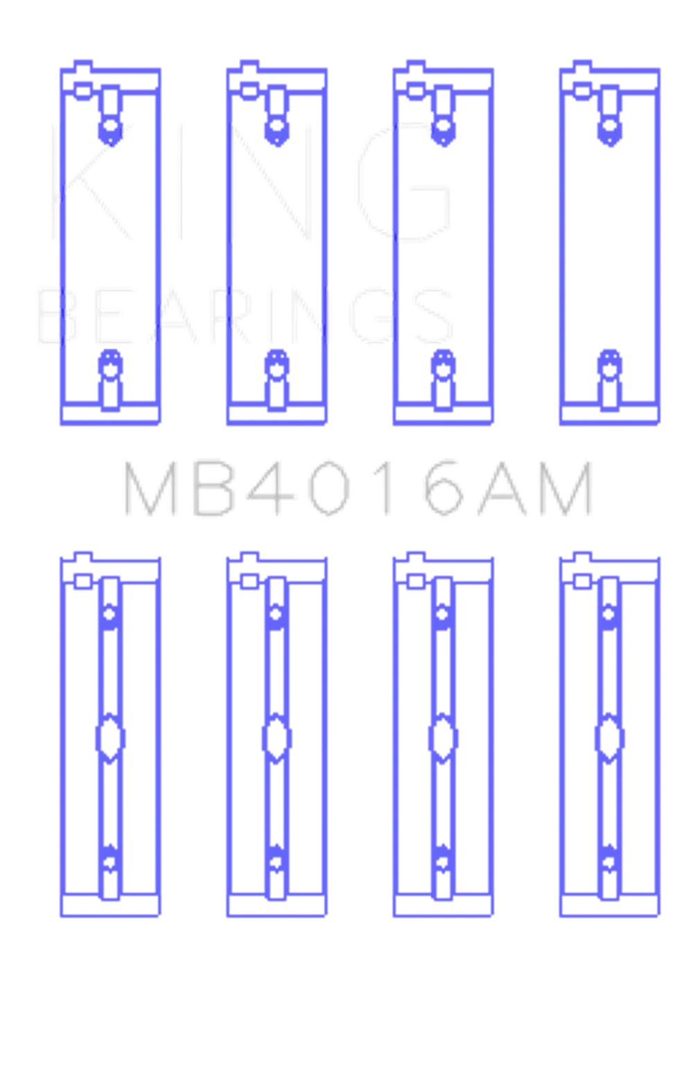 King Engine Bearings MB4016AM1.25