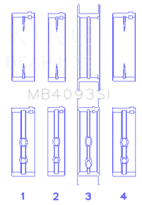 King Engine Bearings MB4093SI0.25