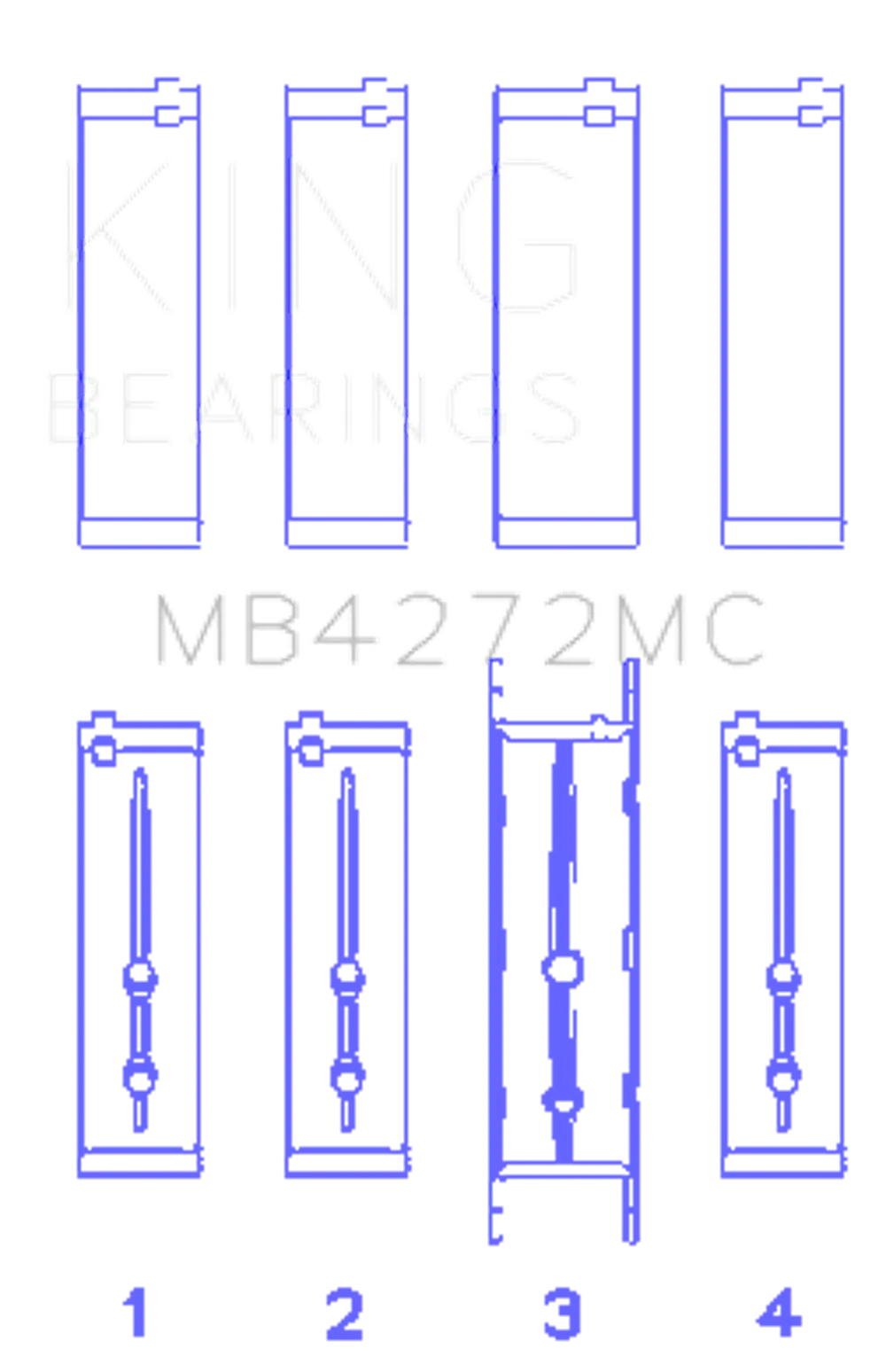 King Engine Bearings MB4272MC