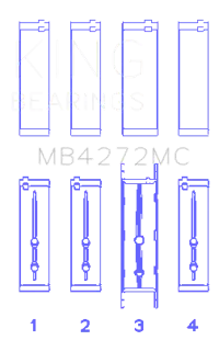 King Engine Bearings MB4272MC