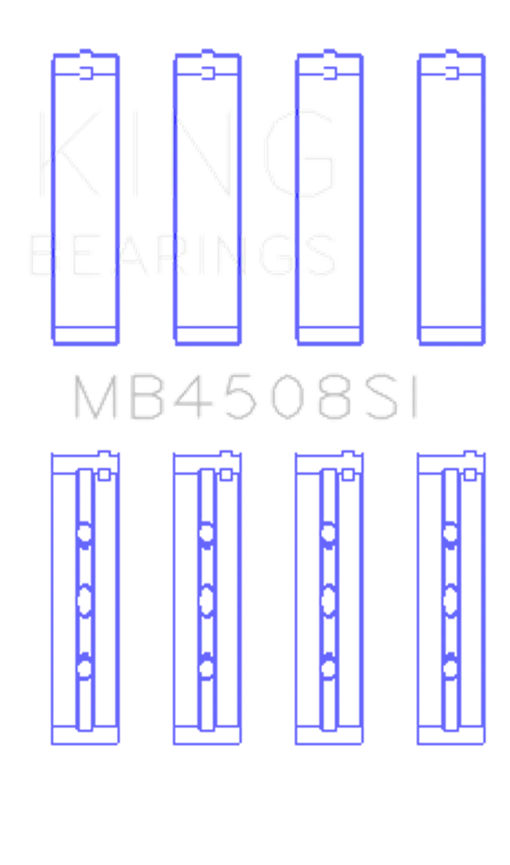 King Engine Bearings MB4508SI1.0