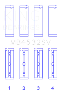 King Engine Bearings MB4532SV