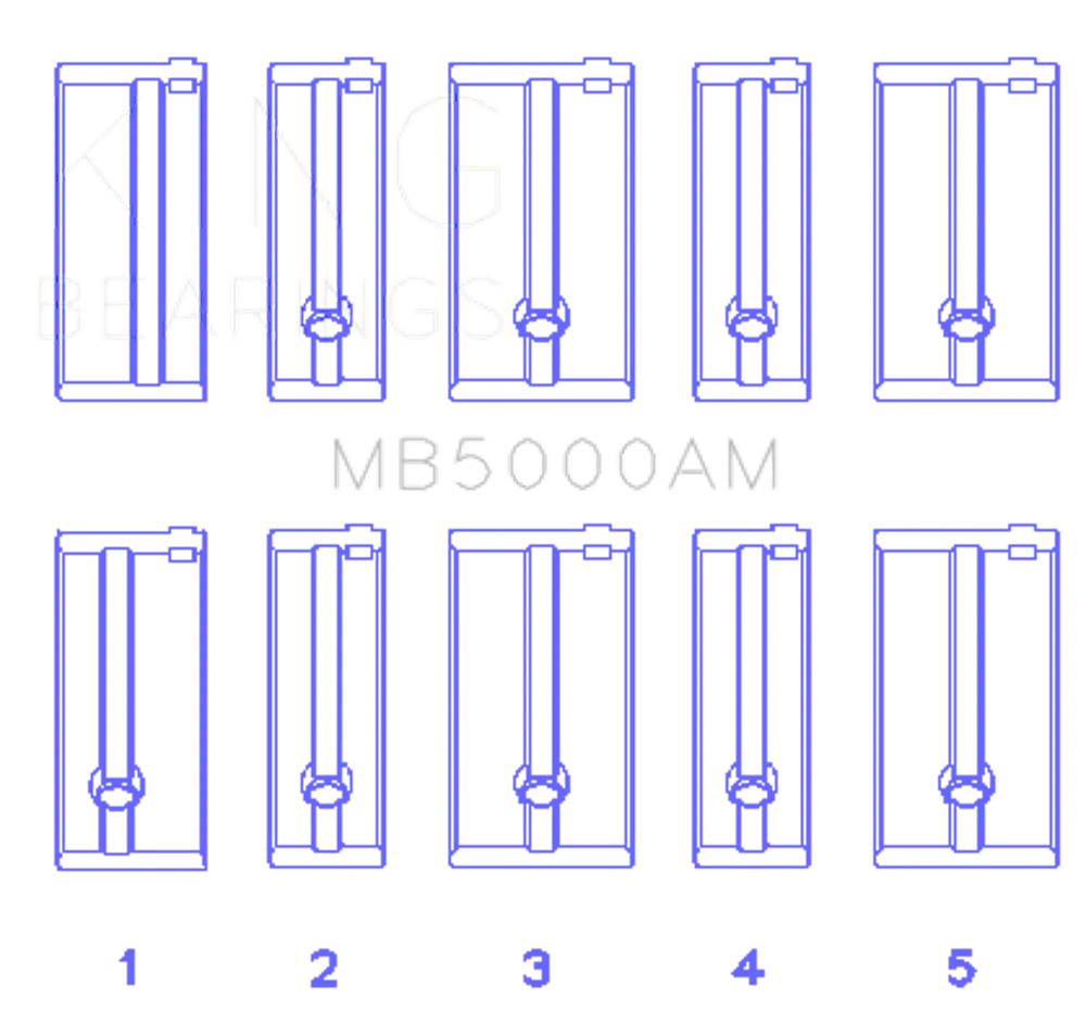 King Engine Bearings MB5000AM