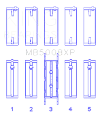 King Engine Bearings MB5008XP