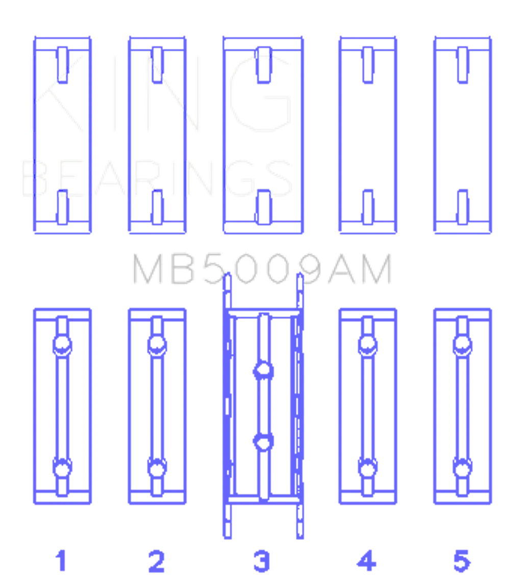 King Engine Bearings MB5009AM1.0