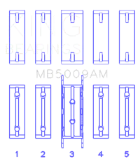 King Engine Bearings MB5009AM1.0