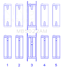 King Engine Bearings MB5022AM1.0