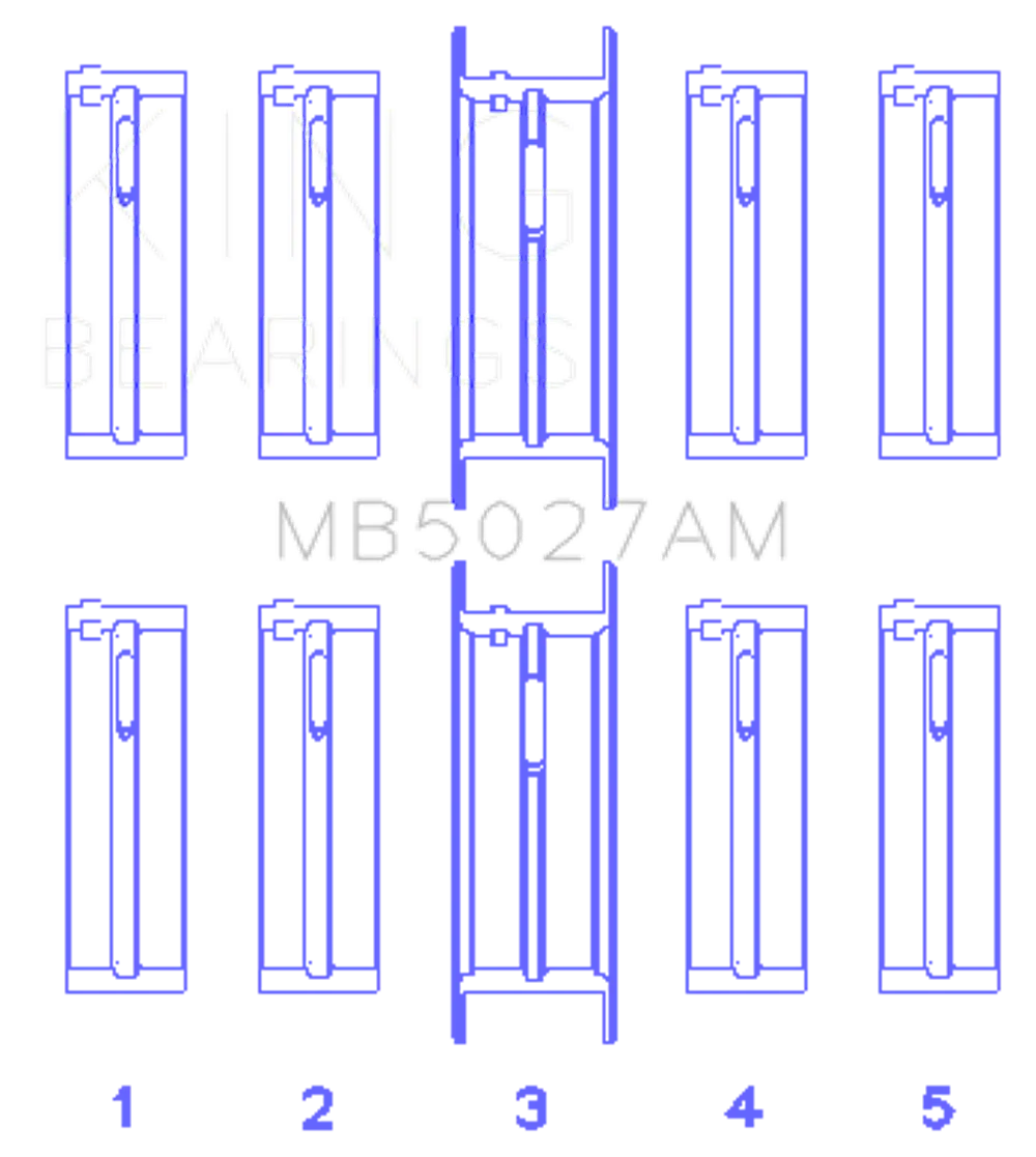 King Engine Bearings MB5027AM