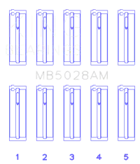 King Engine Bearings MB5028AM