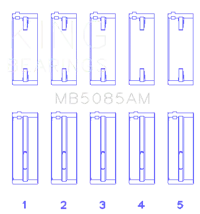 King Engine Bearings MB5085AM