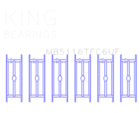 King Engine Bearings MB5116TFC6UF