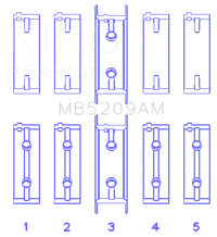 King Engine Bearings MB5209AM1.25